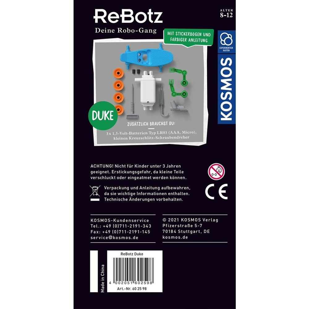 Kosmos ReBotz - Duke der Skating-Bot