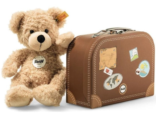 Fynn Teddybär im Koffer