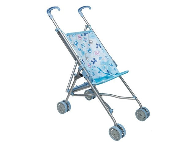 Puppenbuggy blau