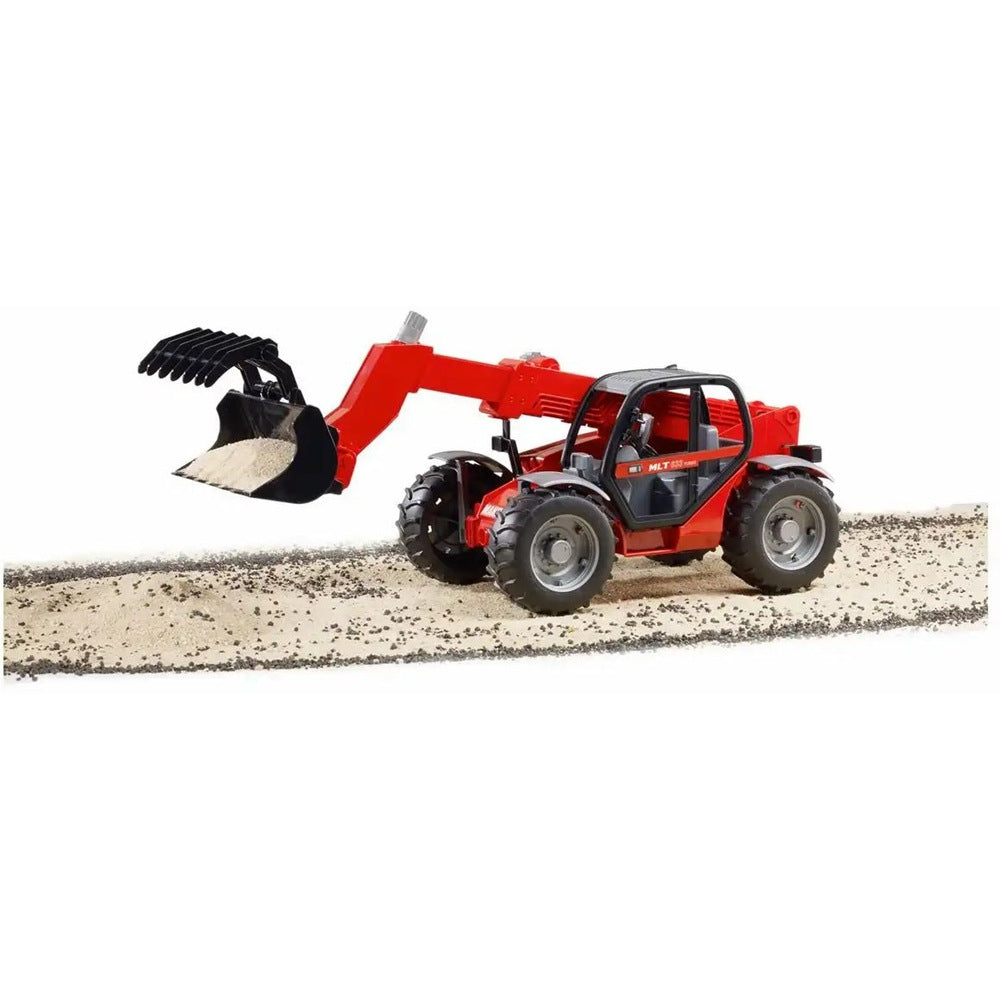 bruder Teleskoplader Manitou MLT 633 rot 1:16