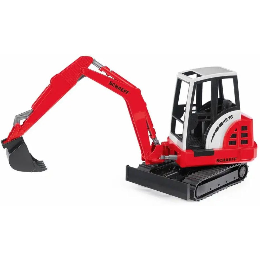 bruder Minibagger Schaeff HR16 rot 1:16