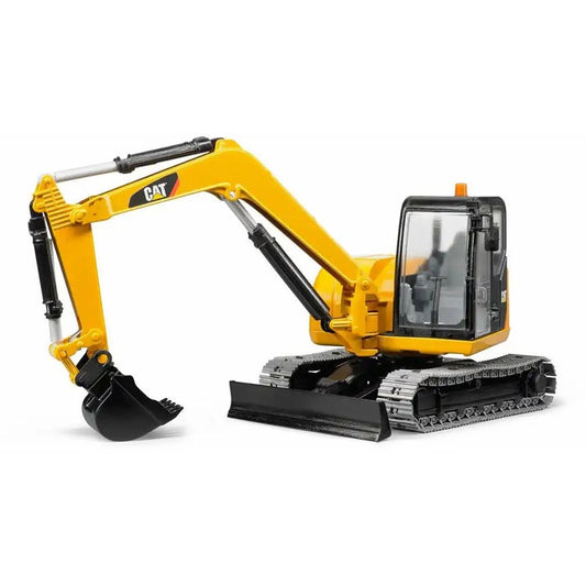 bruder Minibagger Cat gelb 1:16
