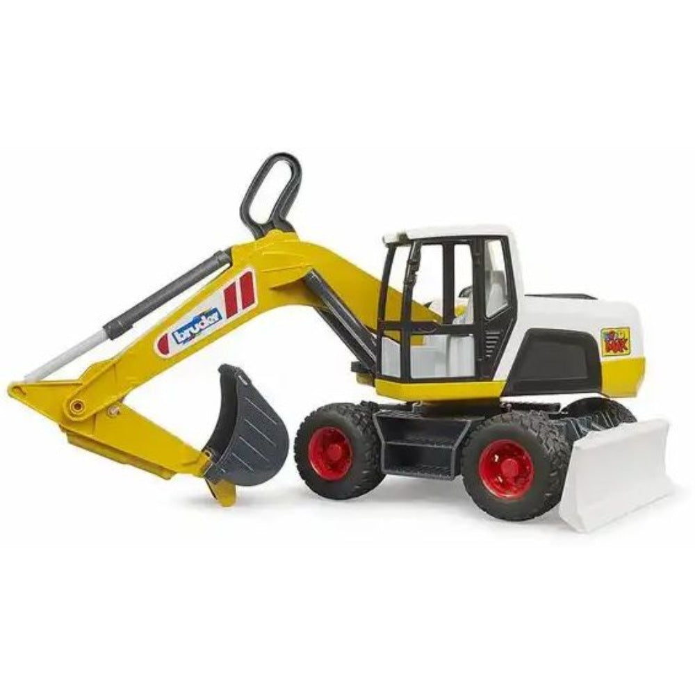 bruder Mobilbagger XE 5000 gelb/weiß 1:16
