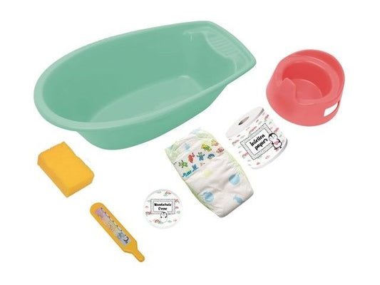 Badewannenset Pinguin mint