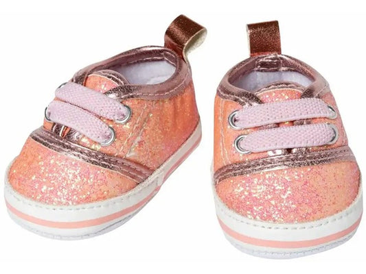 Glitzer-Sneakers, rosa, Gr. 38-45 cm