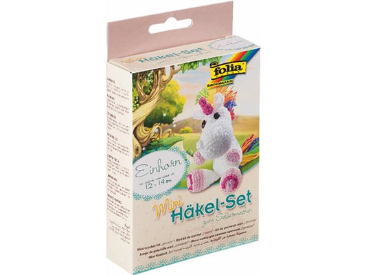 Mini-Häkelset Einhorn