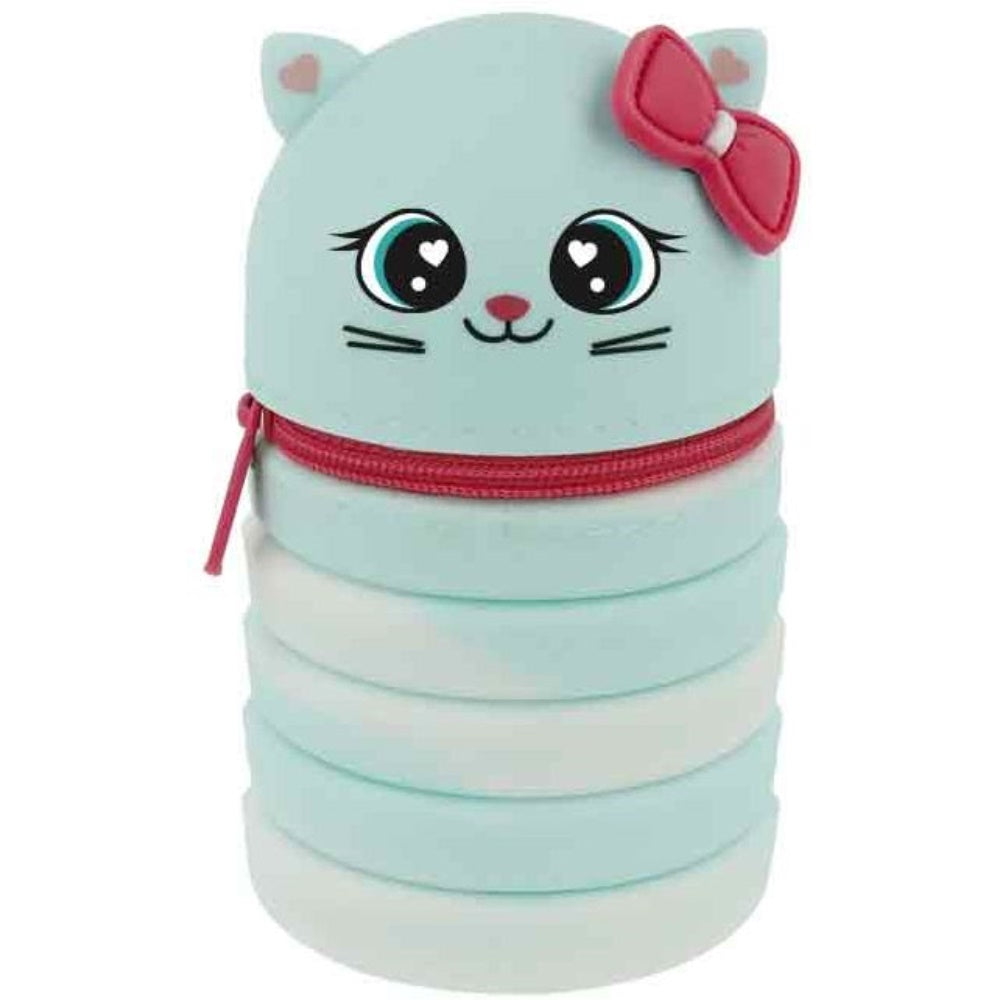 Pop up Mäppchen Cutie Katze mint