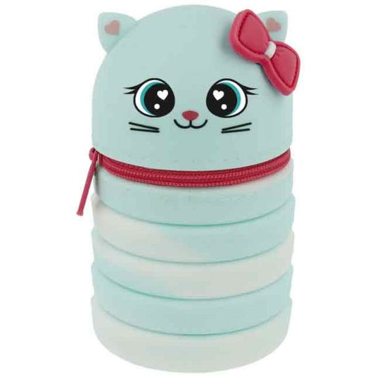 Pop up Mäppchen Cutie Katze mint