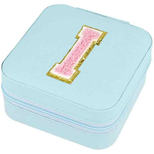 Schmuckbox Buchstabe I türkis