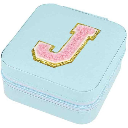 Schmuckbox Buchstabe J türkis