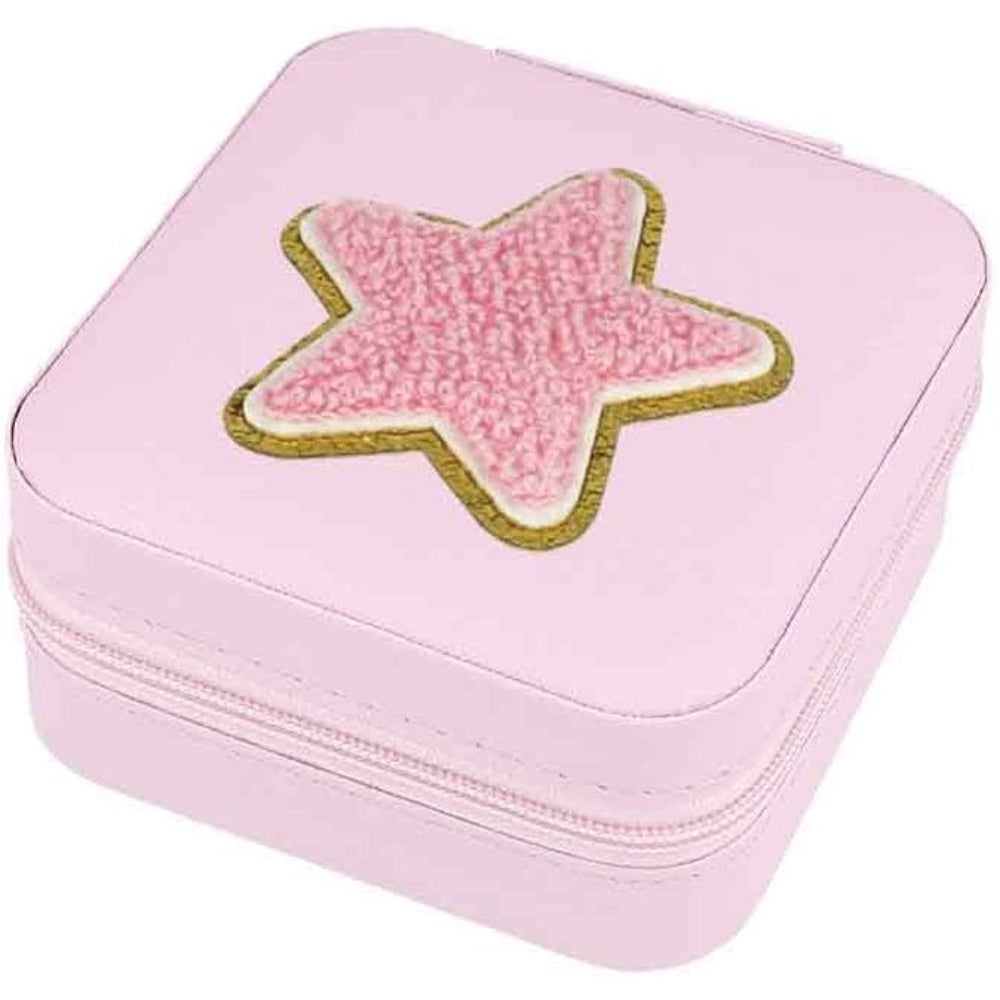 Schmuckbox Stern rosa