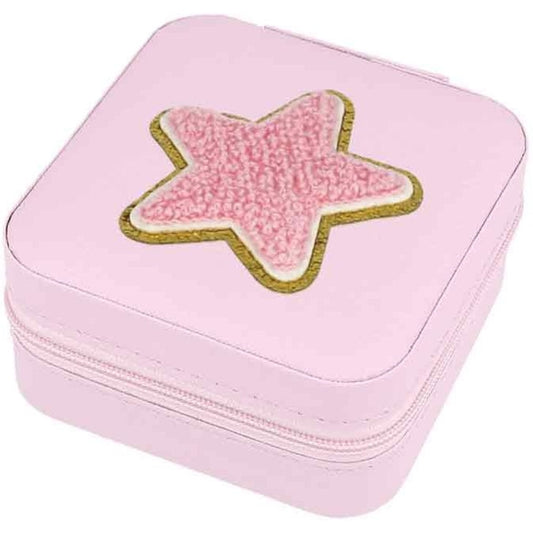 Schmuckbox Stern rosa