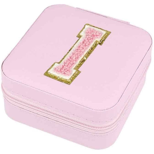 Schmuckbox Buchstabe I rosa