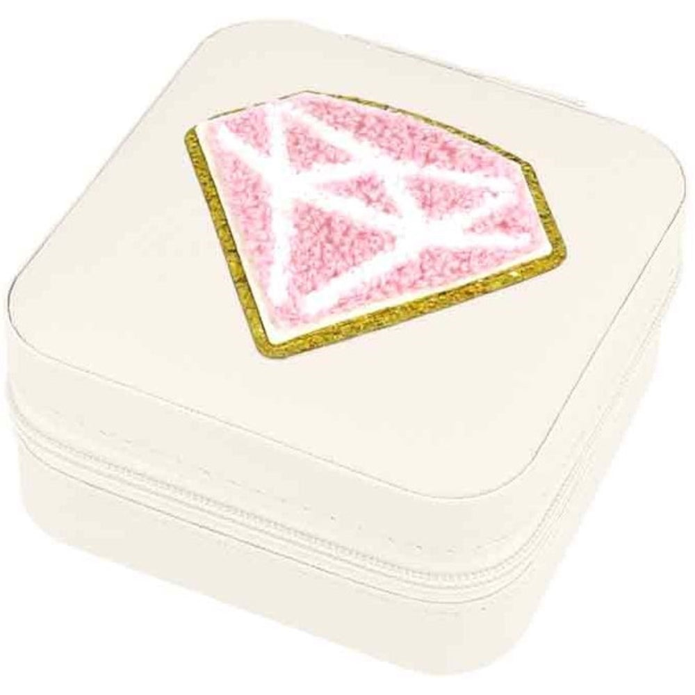 Schmuckbox Diamant beige