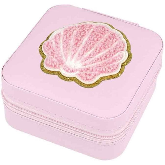 Schmuckbox Muschel rosa