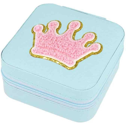 Schmuckbox Krone türkis
