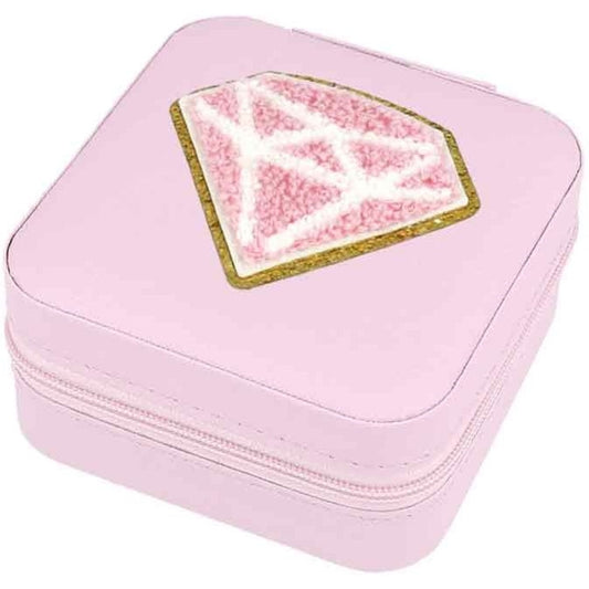 Schmuckbox Diamant rosa