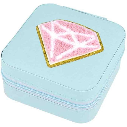 Schmuckbox Diamant türkis