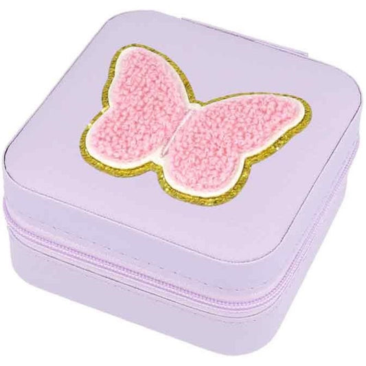 Schmuckbox Schmetterling lila
