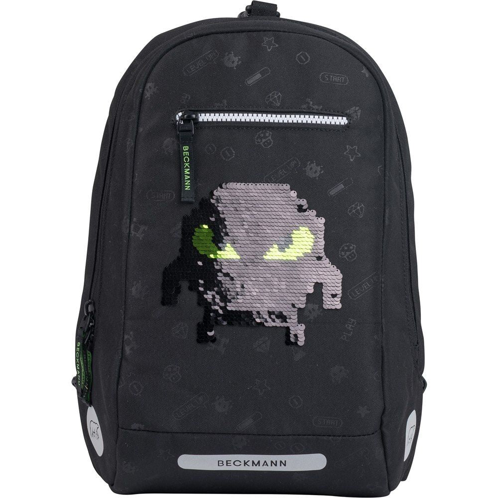 Beckmann Classic 22L Schulrucksack-Set 6tlg Pixel