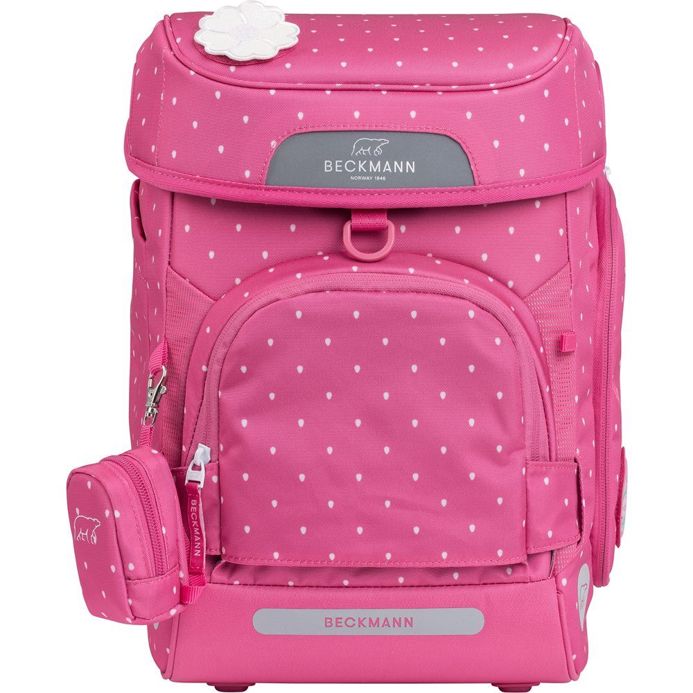 Beckmann Plus Air Schulranzen-Set 6tlg Strawberry
