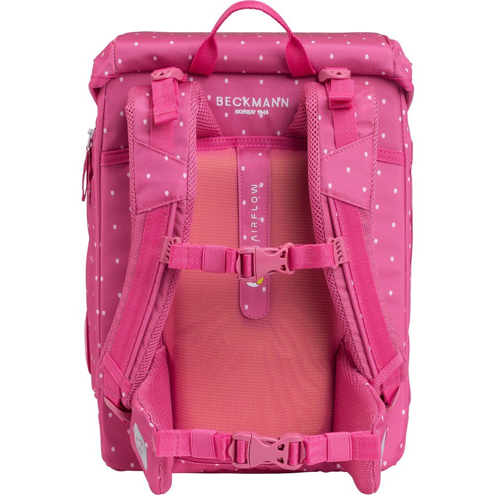 Beckmann Plus Air Schulranzen-Set 6tlg Strawberry