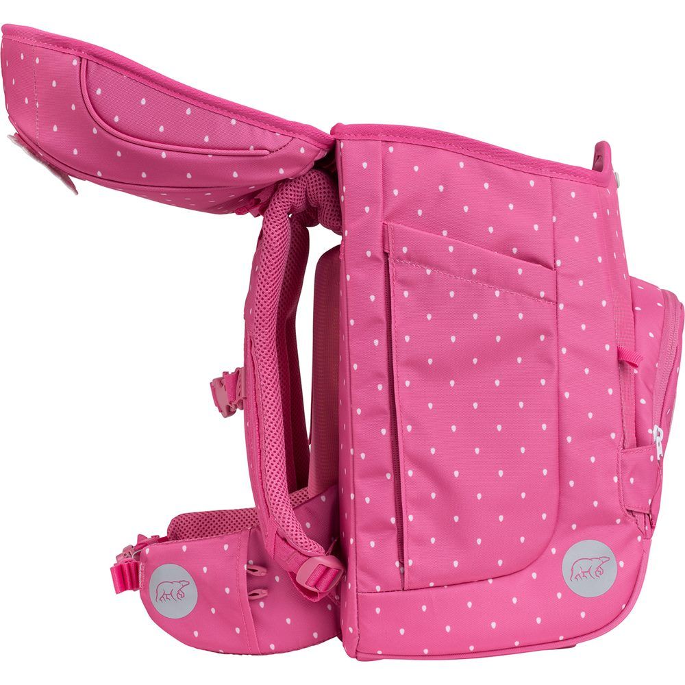 Beckmann Plus Air Schulranzen-Set 6tlg Strawberry