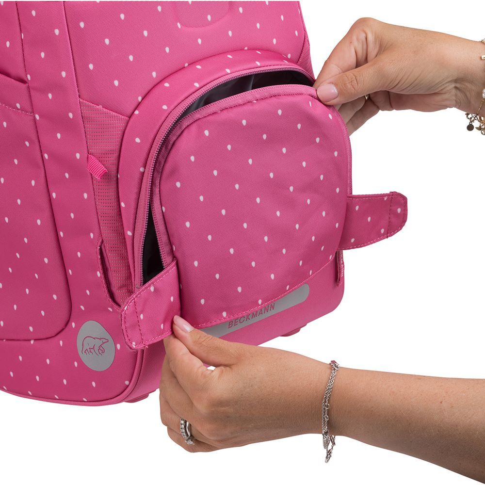 Beckmann Plus Air Schulranzen-Set 6tlg Strawberry