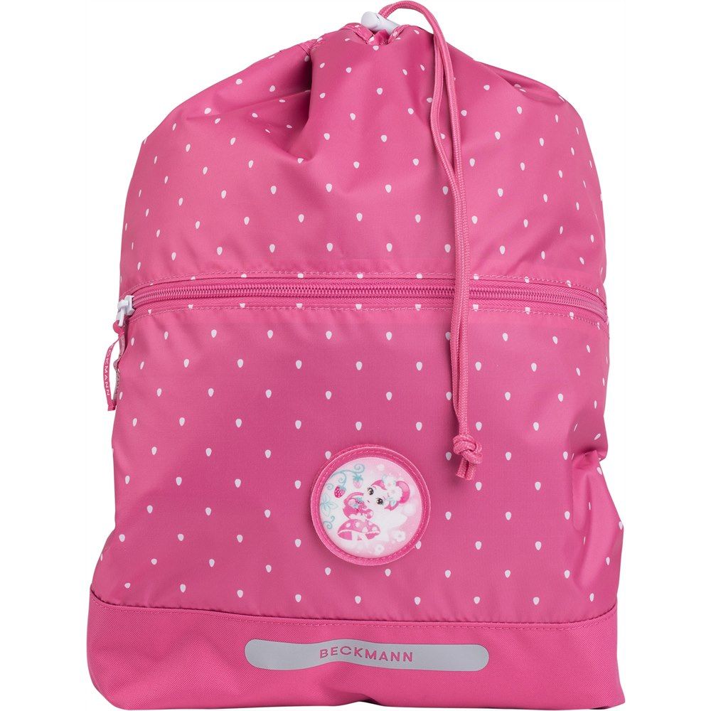 Beckmann Plus Air Schulranzen-Set 6tlg Strawberry
