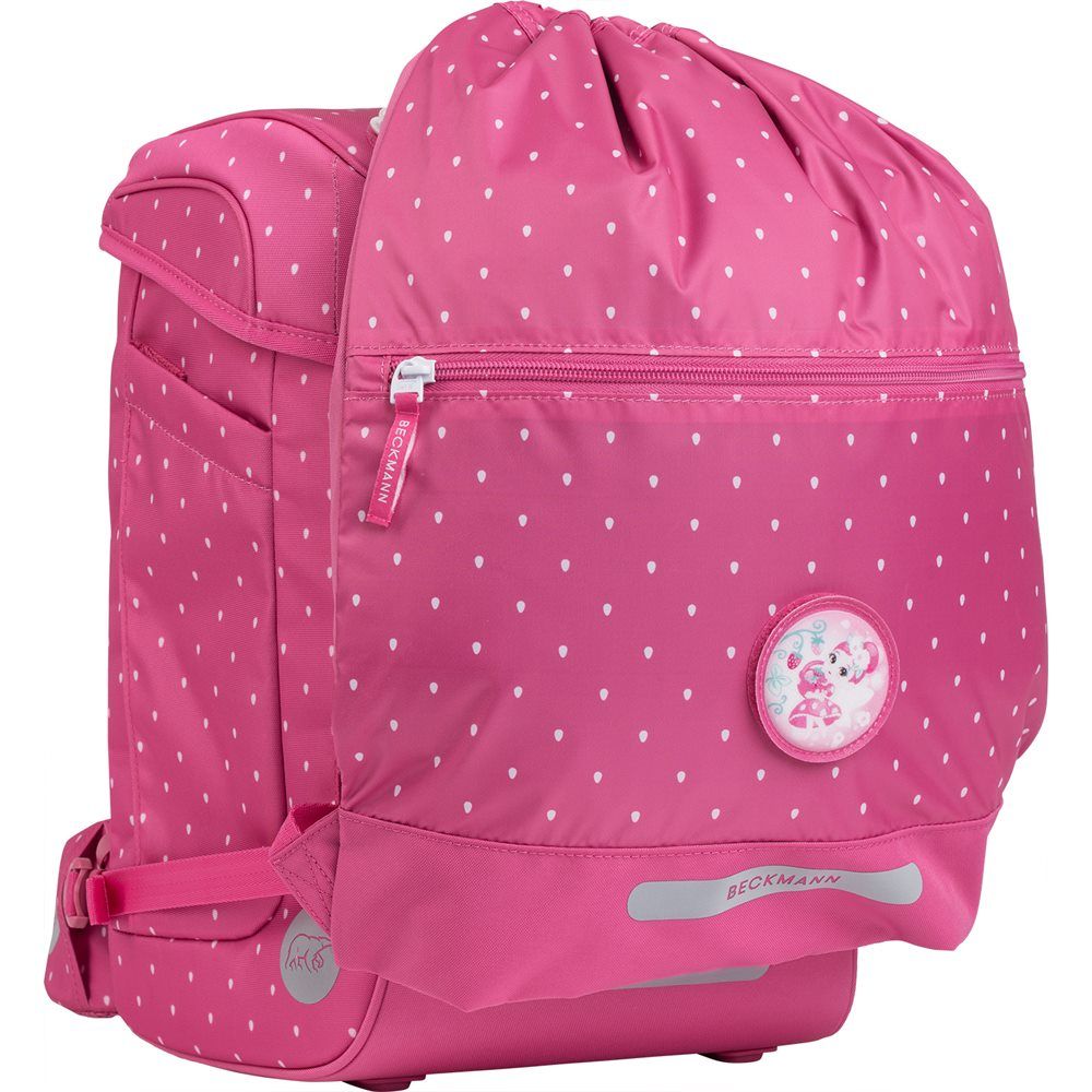 Beckmann Plus Air Schulranzen-Set 6tlg Strawberry