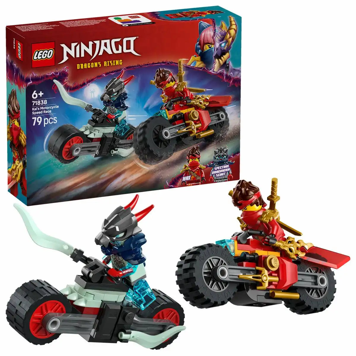 LEGO NINJAGO Kais Motorradrennen