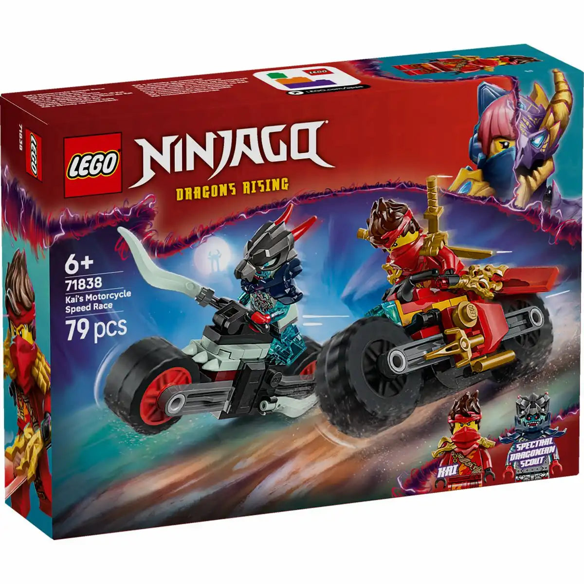 LEGO NINJAGO Kais Motorradrennen