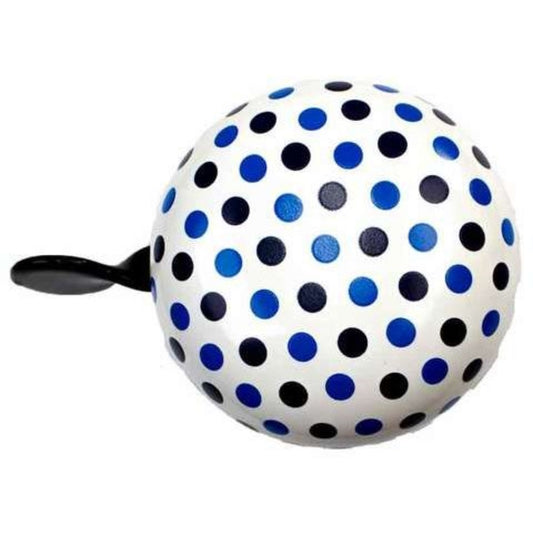 Fahrradklingel Dots blau