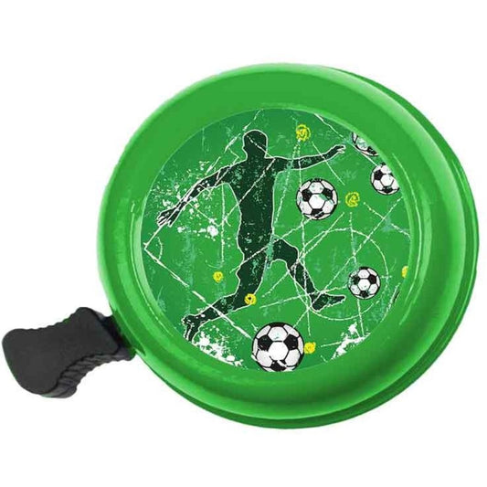 Fahrradklingel Fußball grün