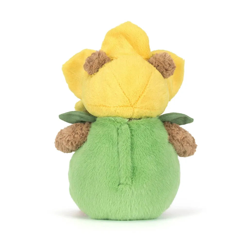 Jellycat Bartholomew Bear im Narzissenoutfit