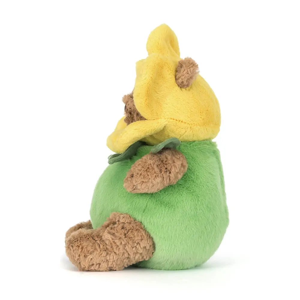 Jellycat Bartholomew Bear im Narzissenoutfit