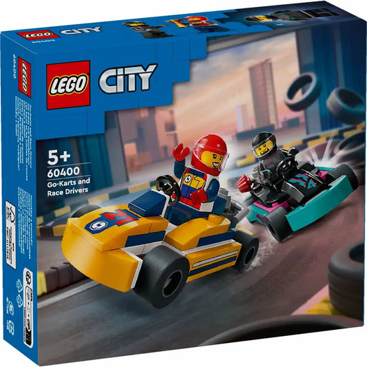 LEGO City Fahrzeuge Go-Karts mit Rennfahrern
