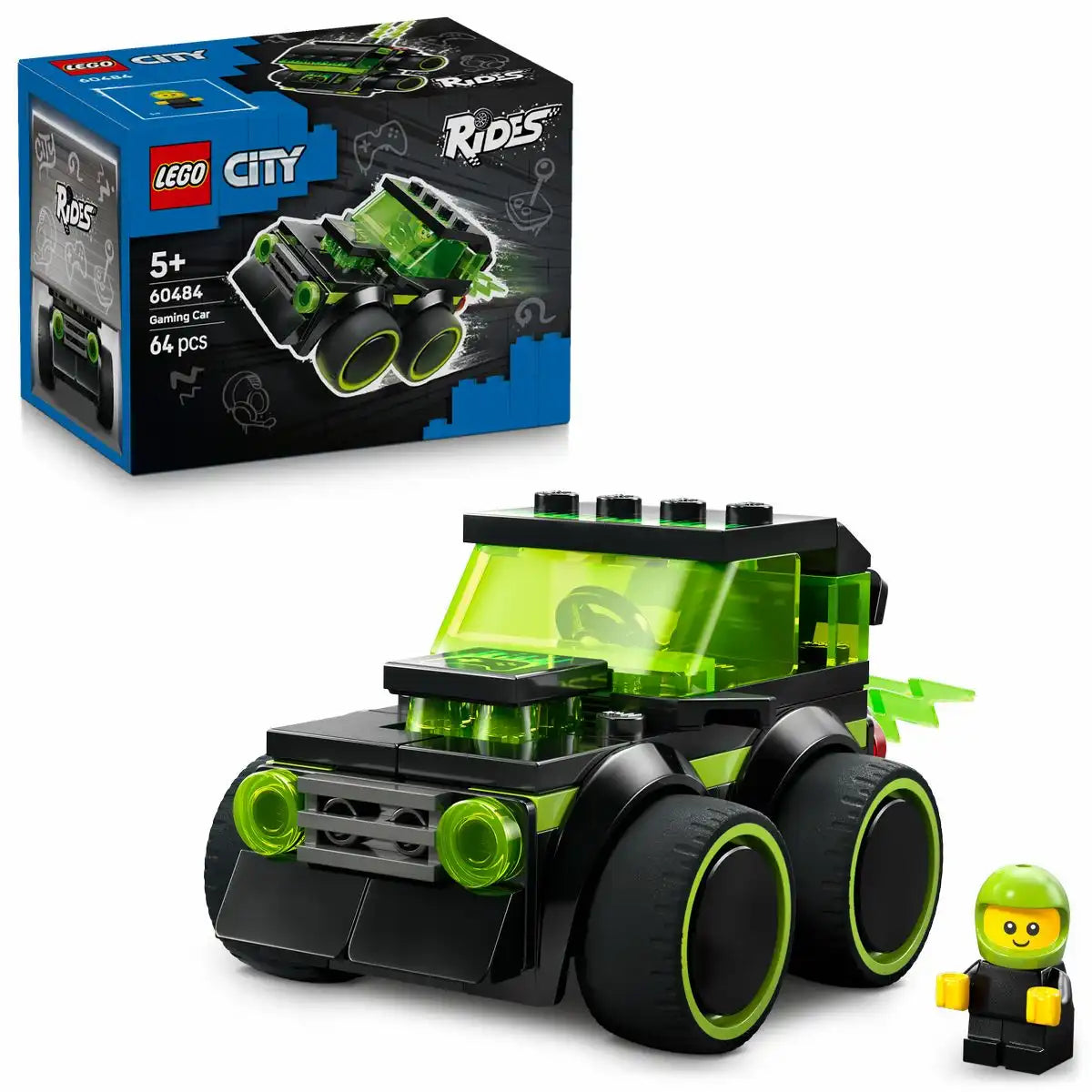 LEGO CITY Brick Rides Coole Flitzer Gaming Rennauto