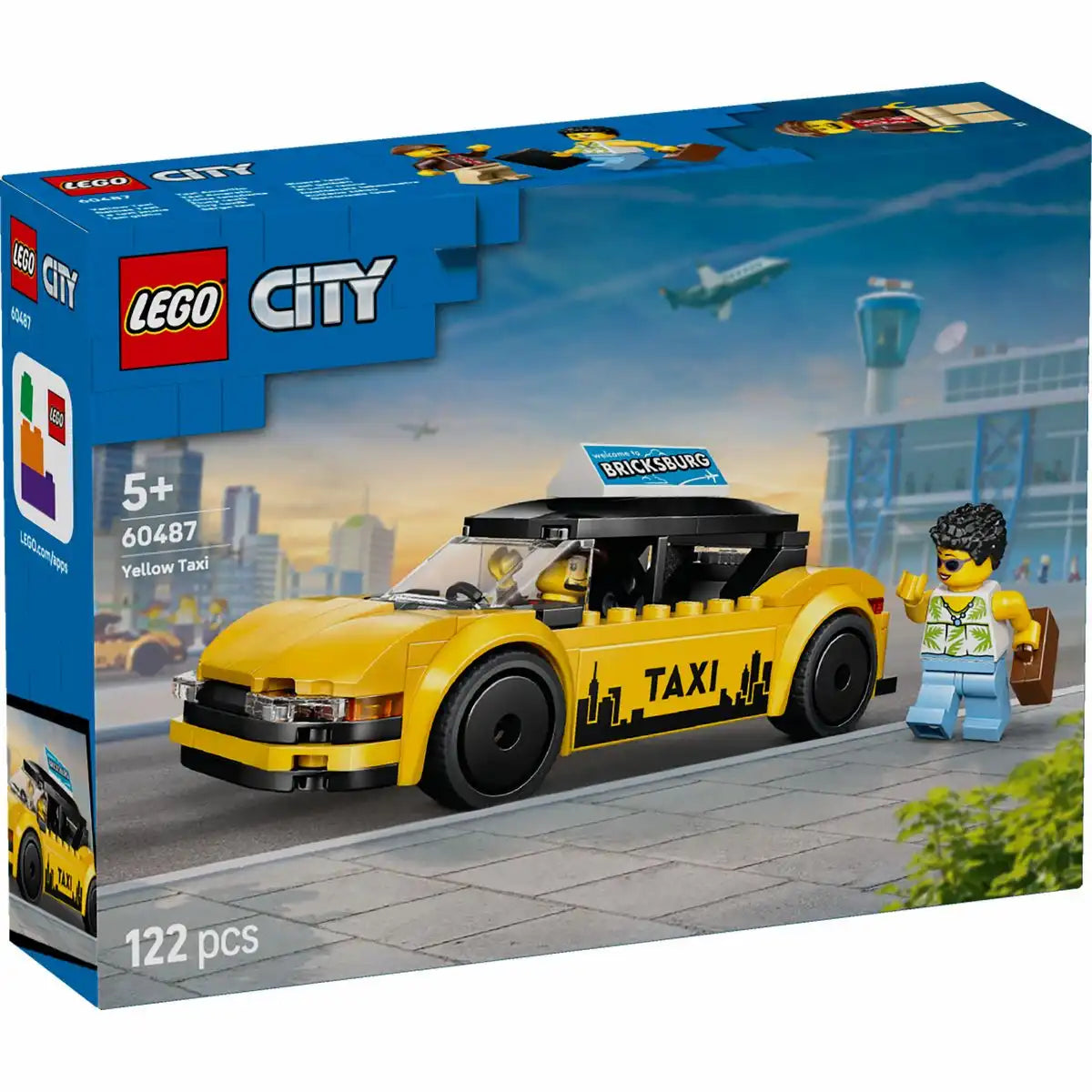LEGO CITY Fahrzeuge Gelbes Taxi