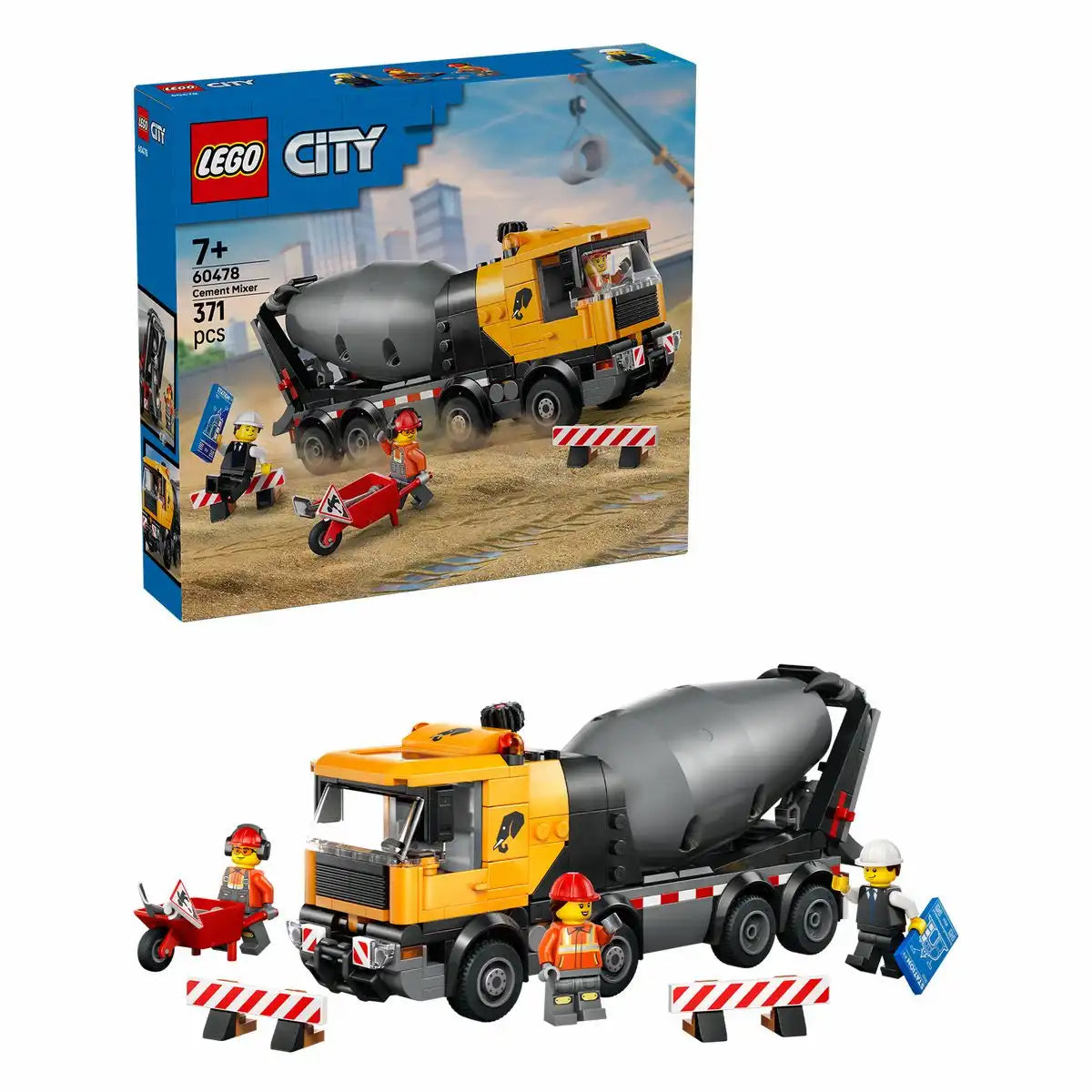 LEGO CITY Fahrzeuge Betonmischer