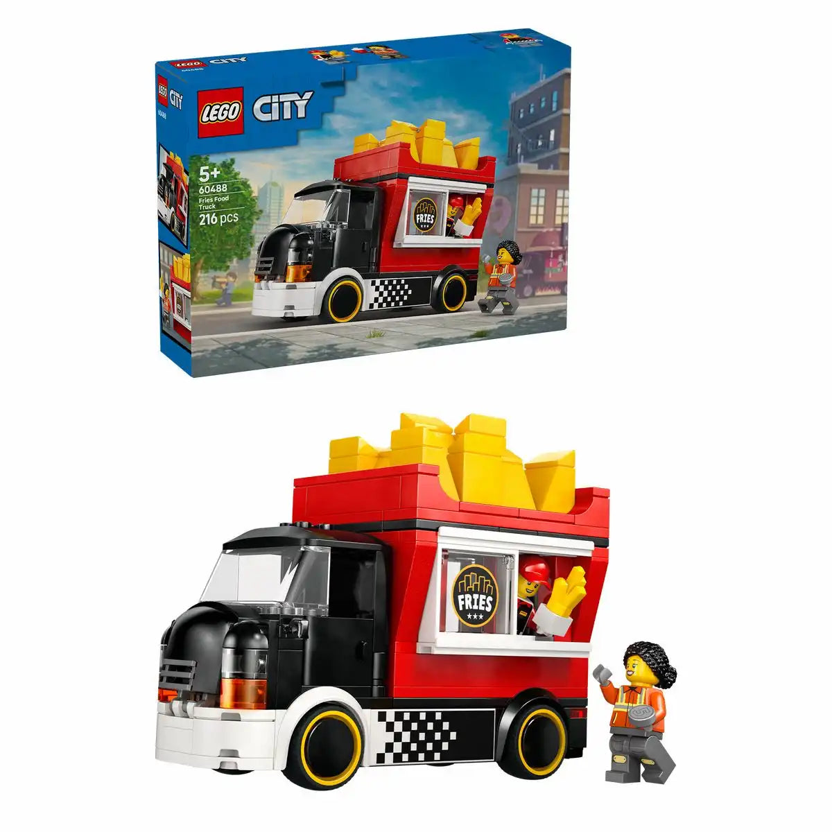 LEGO CITY Fahrzeuge PommesTruck