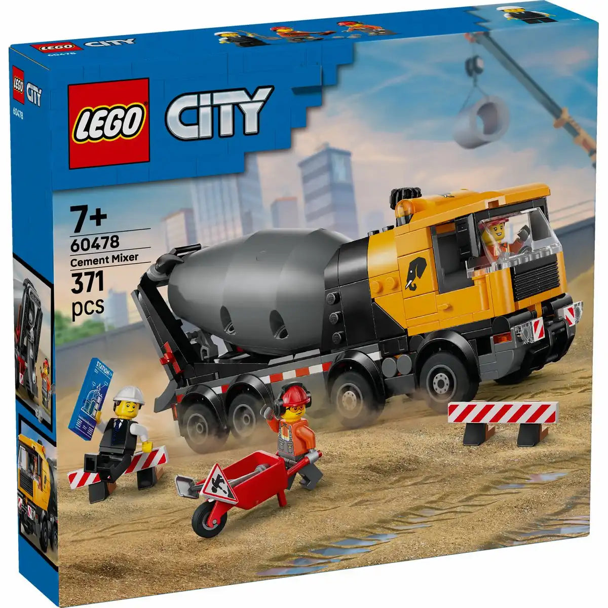 LEGO CITY Fahrzeuge Betonmischer