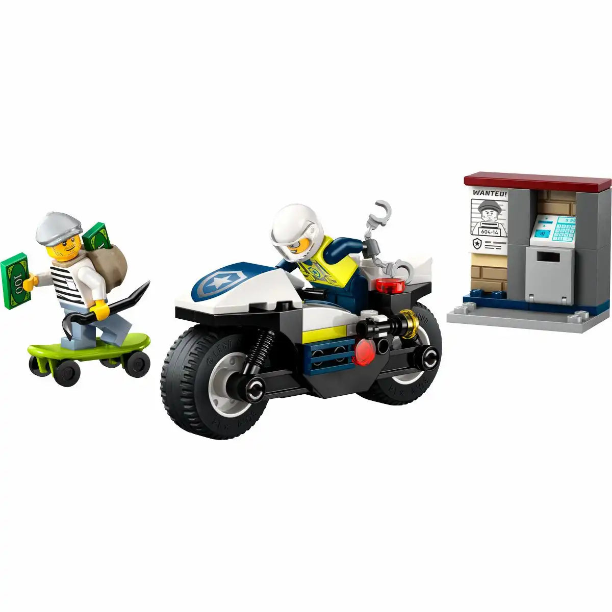 LEGO CITY Verfolgungsjagd mit dem Polizeimotorrad