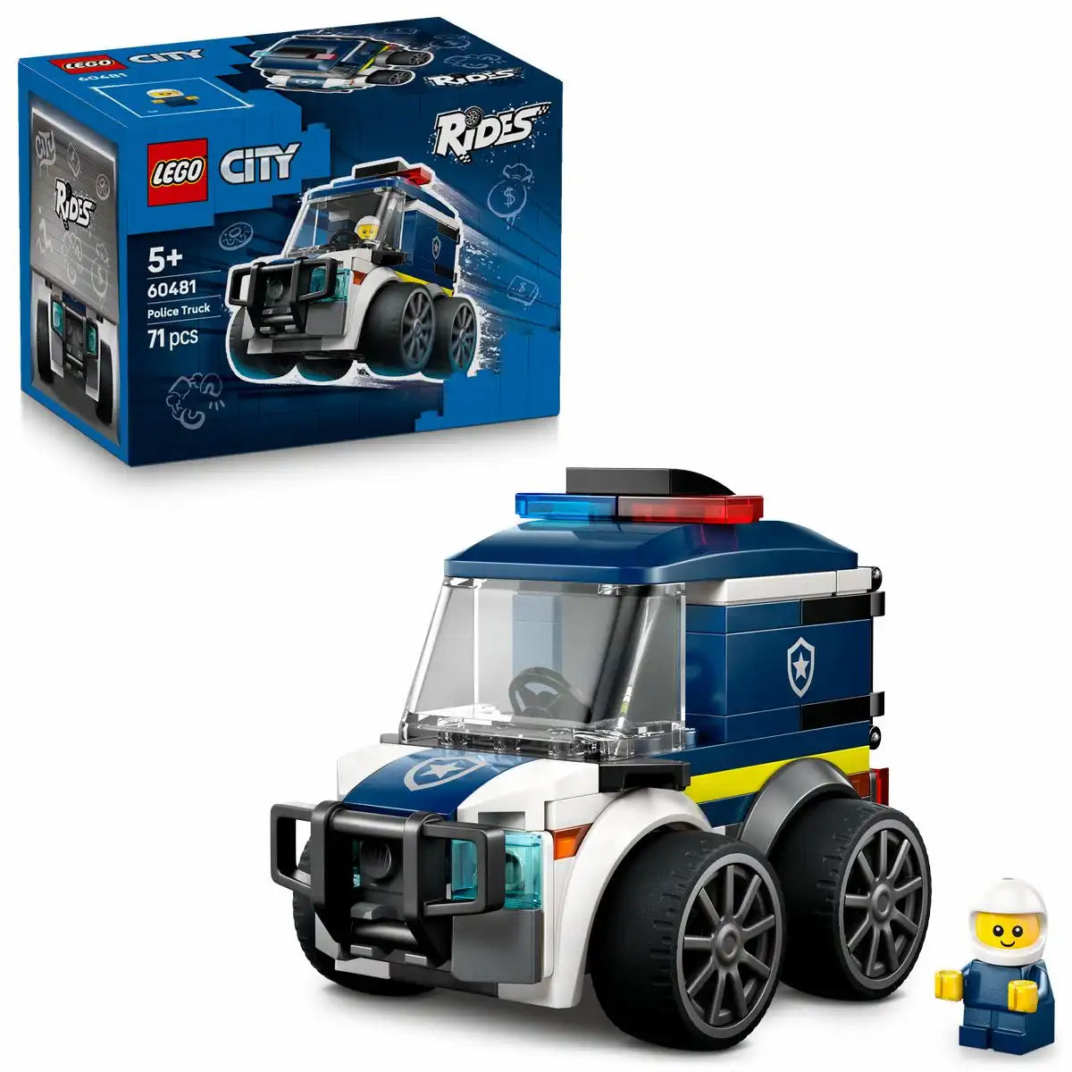 LEGO CITY Brick Rides Coole Flitzer Polizei Truck