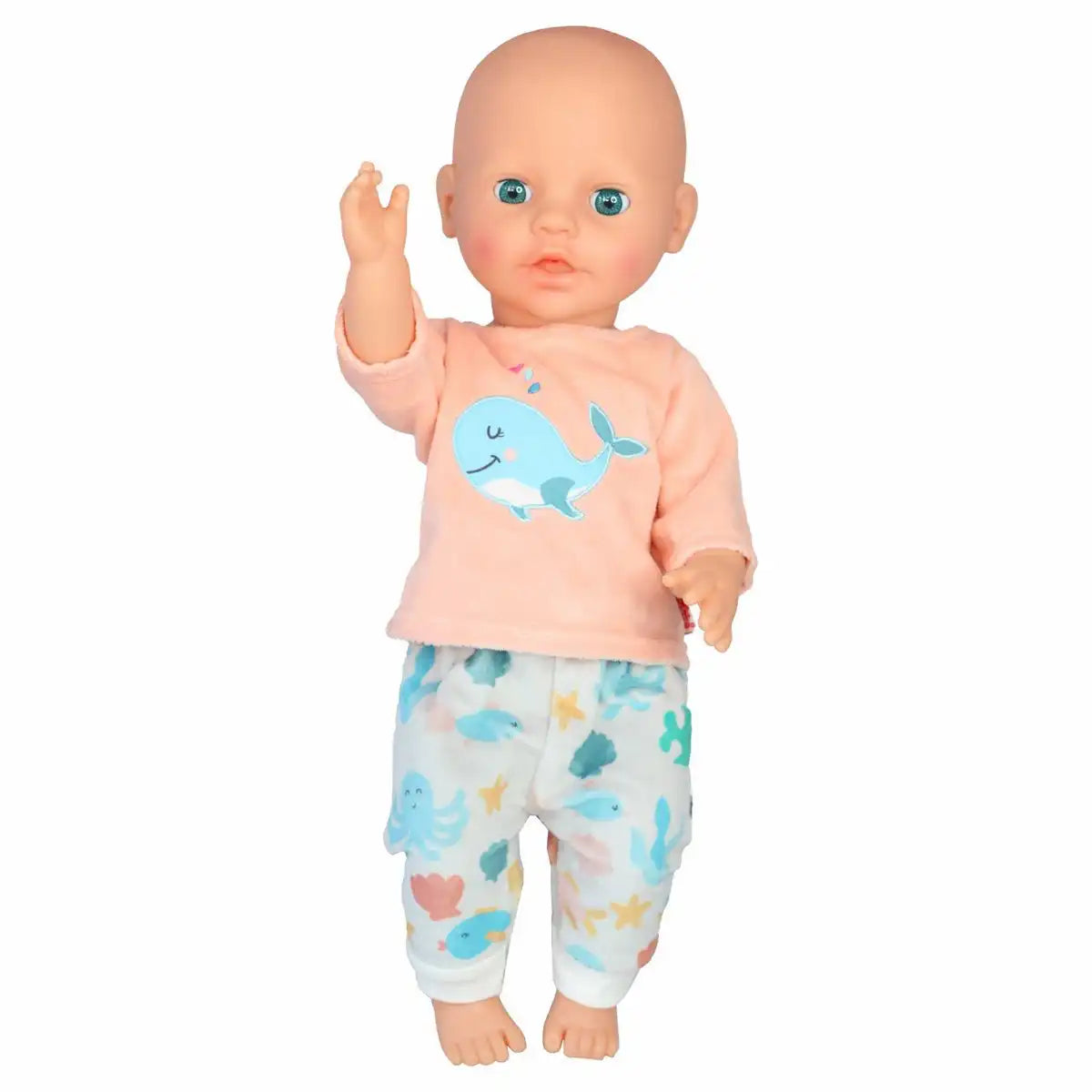 Flauschiger Pyjama Wal Bobby Größe 28-35cm