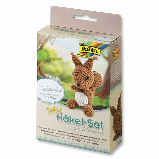 folia Häkelset Mini Eichhörnchen