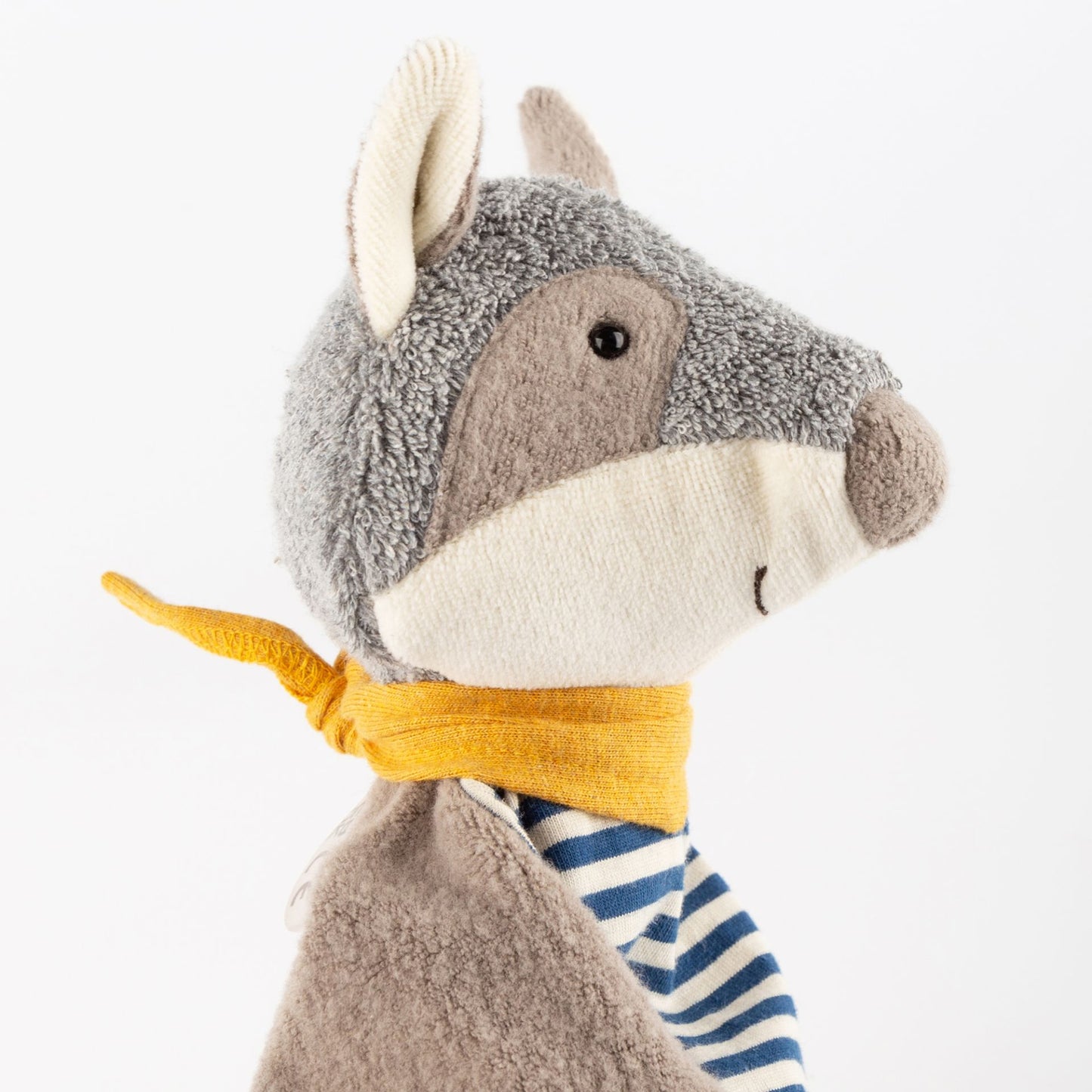 Sigikid Baby Schnuffeltuch Waschbär aus Baumwoll-Schlingenware