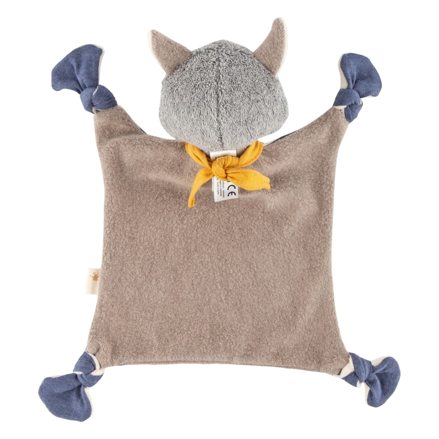 Sigikid Baby Schnuffeltuch Waschbär aus Baumwoll-Schlingenware