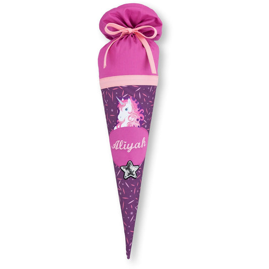 crêpes suzette Geschwistertüte Aliyah Pretty Unicorn Nuala 35cm