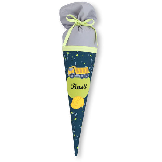 crêpes suzette Geschwistertüte Basti Bagger Rocco 35cm